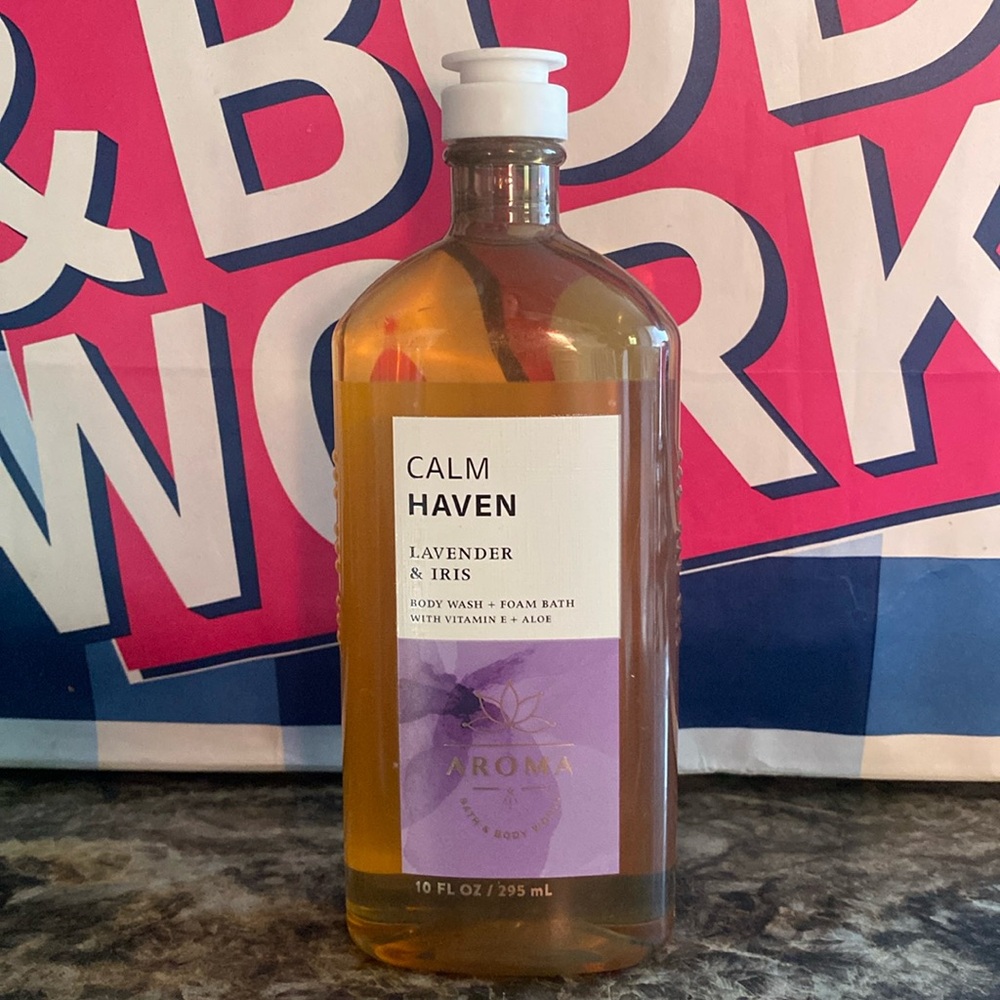 Bath & Body Works aromatherapy Calm Haven Lavender & Iris